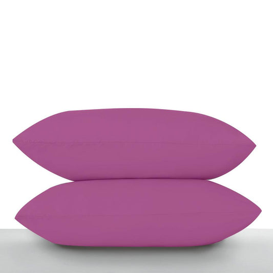 Purple Pillow Cases | Bed Cushion Cover |  Pillow Case Pair | West Midlands Homeware